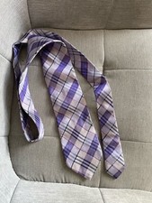 Burberry Silk Tie Purple