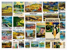 Vintage Retro Travel Railway