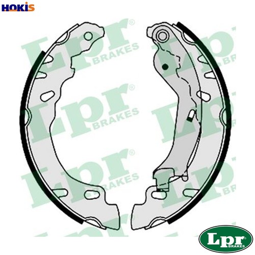 Brake shoe set 08780 - for, fiat