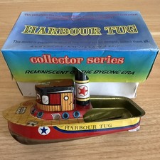 Vintage tin plate harbour - vintage,