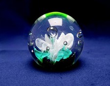 Vintage Art Glass Paperweight