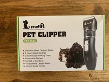 Rechargeable Electric Pet Grooming Clippers