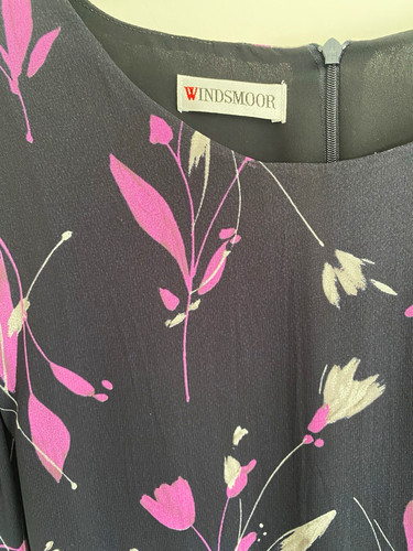 Windsmoor navy floral chiffon - windsmoor,