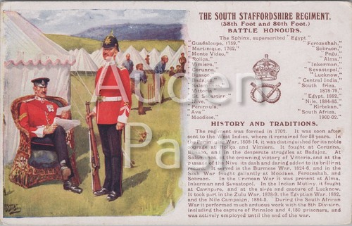 South staffordshire regiment - south,