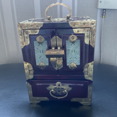 Vintage oriental red laquer - oriental,