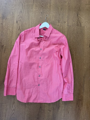 Paul smith red patterned shirt - red,