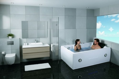 Person indoor whirlpool - indoor,