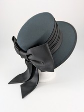 Elegant Black Wide Brim Hat