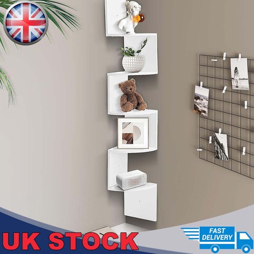 Tier zigzag corner wall - 5‑tier,