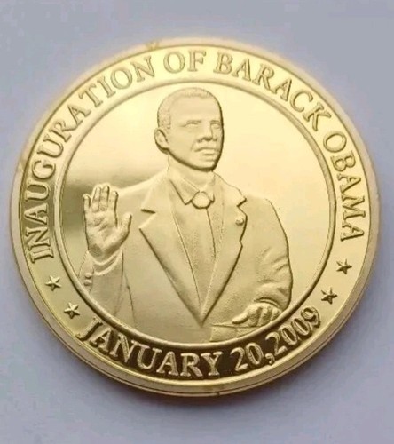 Barack obama gold - barack, coin