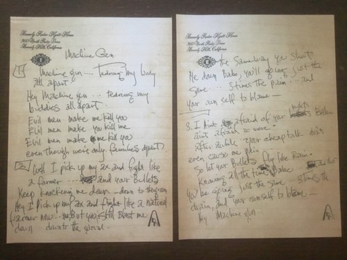 1970 hand written - hand,