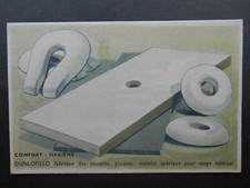 Dunlopillo Medical Mattresses & Cushions - DUNLOP Paris France Advert c1950s