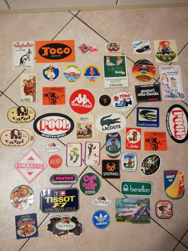 Clothing brands stickers - brands,