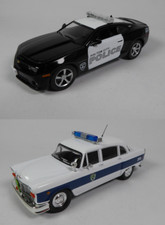 Set of 2 American Police Model