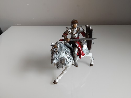 Papo mounted knight horse - mounted,