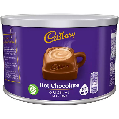 Cadbury drinking chocolate - cadbury,