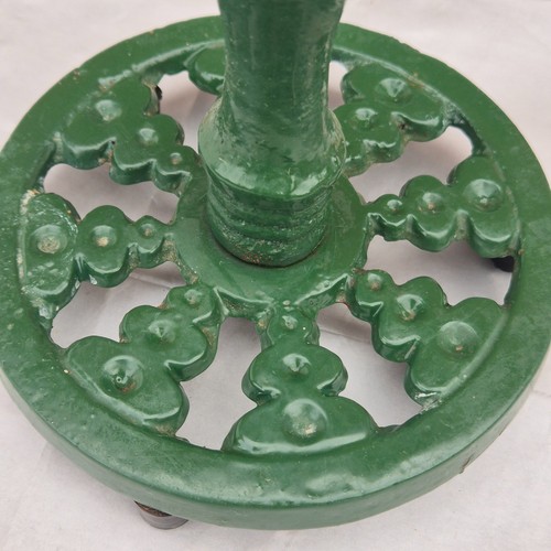 Vintage green cast iron - green,