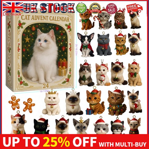 Adorable cat advent calendar - cat,