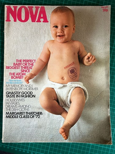 Vintage nova magazine - nova, 1972