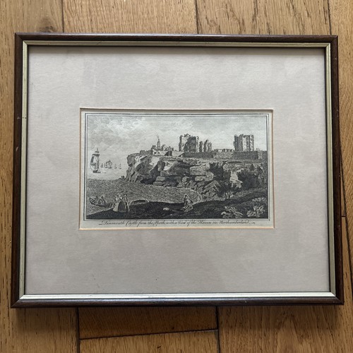 Framed antique engraving - framed,