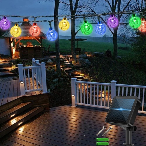 Solar bubble lights - lights, 30led