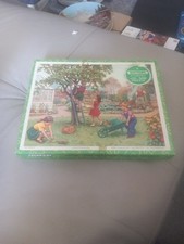 Autumn In The Garden A Victory Plwood Jigsaw Puzzle