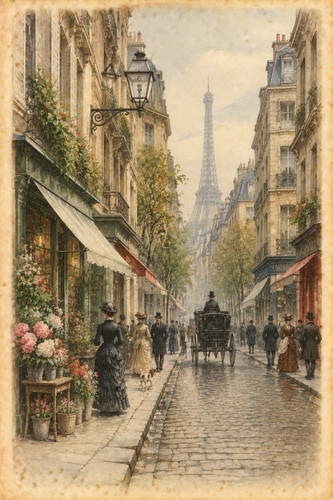 120 vintage french - vintage, paris