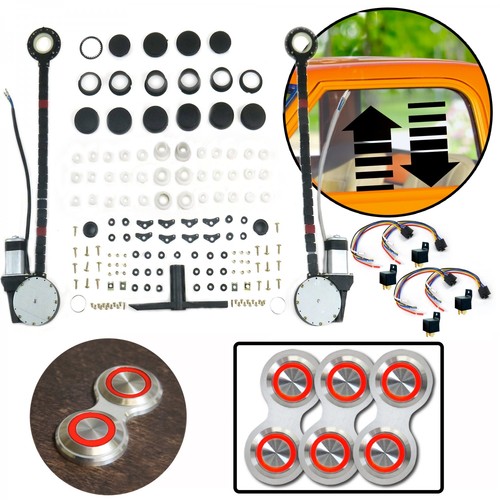 Door power window kit with - power,