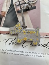 Radley Grey Leather Dog Tag /