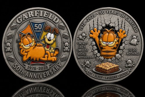 New garfield 50th anniversary - new,