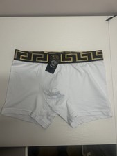 Versace White and Gold Boxer