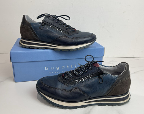 Bugatti leather trainers shoes - leather,