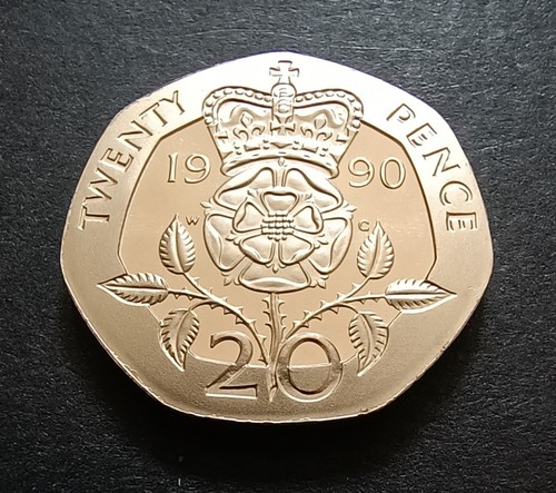 1990 twenty pence 20p - pence,