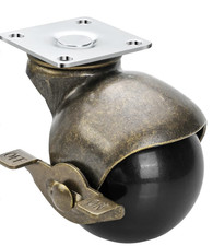 2" Ball Caster Wheels Set of 4