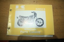 KAWASAKI KZ650 KZ650D1 KZ650D1A PARTS CATALOG 99910-1024-02