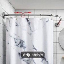Shower Curtain Rail L Shape