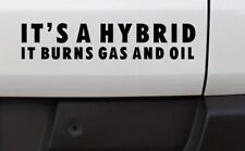 HYBRID Sticker Funny Window Bumper VAN DUB 4X4 Truck Car Vinyl Decal