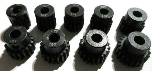 32p pitch 5mm shaft - shaft, pinion