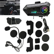 HiFi Bluetooth 5.3 Motorcycle Helmet Headset Wireless Call Motorbike Headphone
