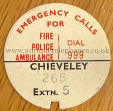 Genuine GPO telephone dial