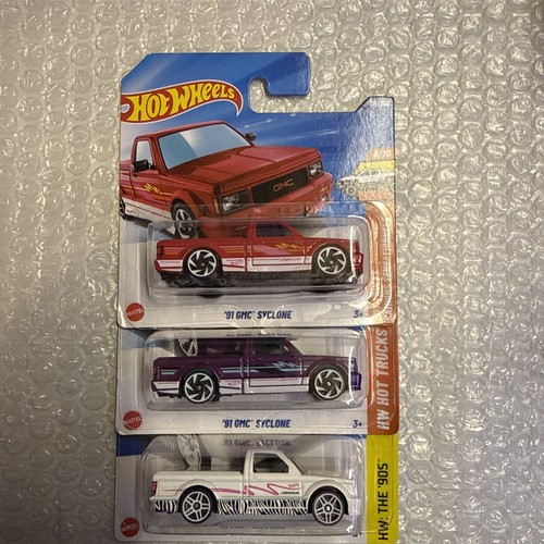 Hot wheels gmc syclone - wheels,