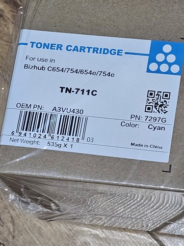 Genuine konica minolta tn711c - genuine,