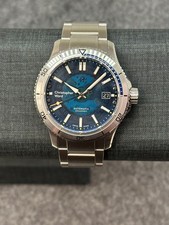 Christopher Ward C60 Sapphire Blue dive watch