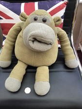 PG Tips Comic Relief Large Monkey Knitted Soft Toy 18”