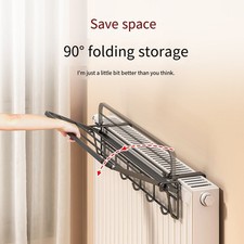 Iron Towel Rail 35cm Hanging