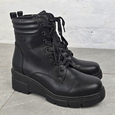 Westland By Josef Seibel - Womans Willey Black Waterproof Side Zip Boots UK 7