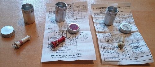 Denco vintage radio coils - denco,