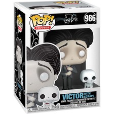Funko Pop! Movies: Corpse Bride Victor with Scraps Figure Vinyl #986