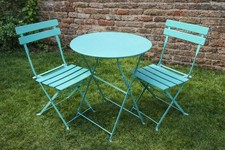 Turquoise Bistro Set – Round