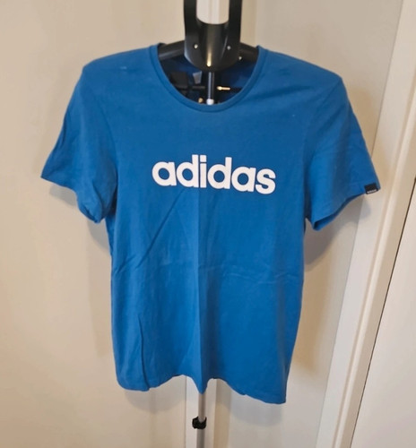 Adidas blue logo graphic - adidas,